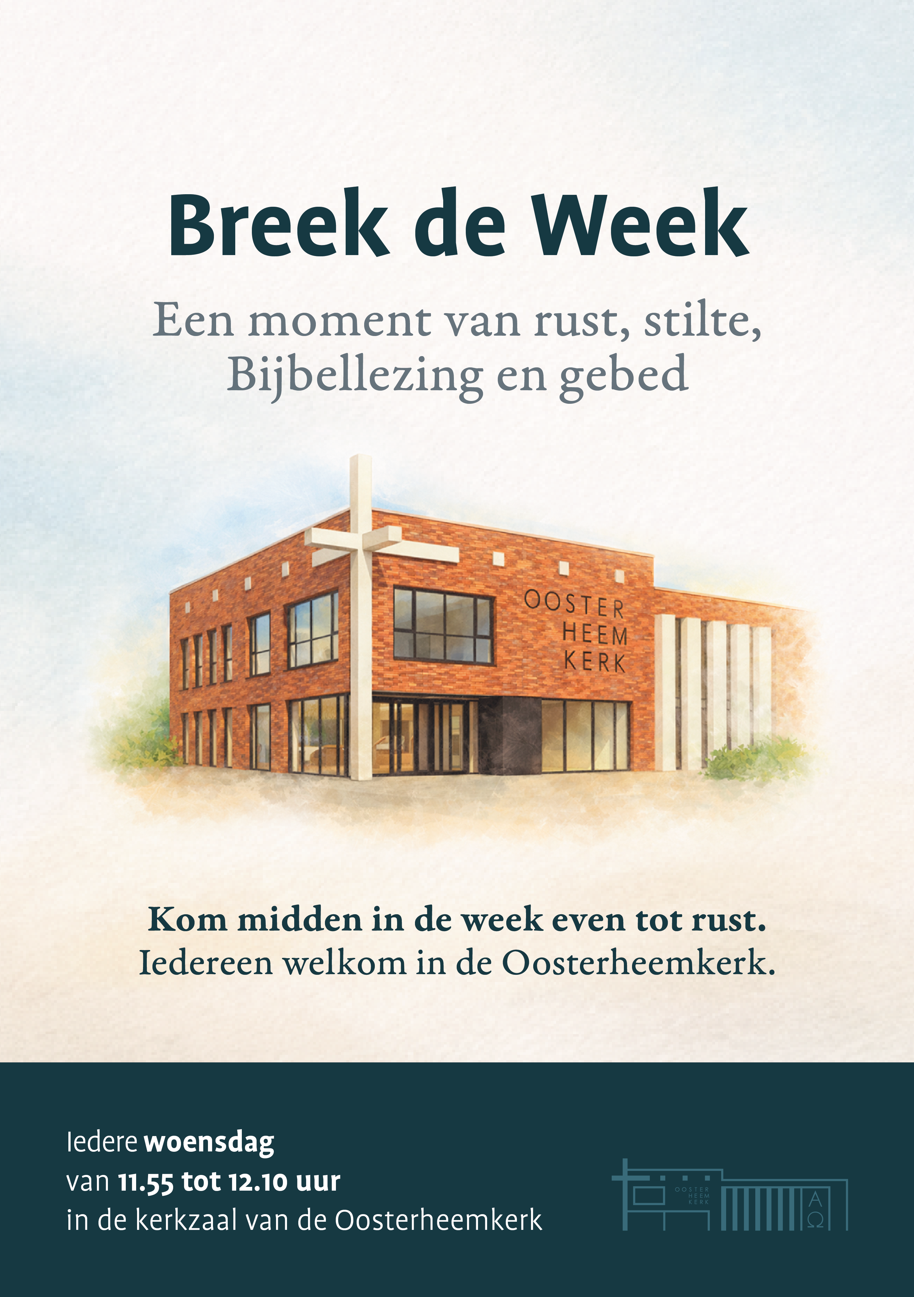 Flyer Breek de Week viering